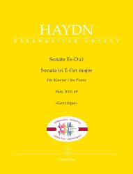 Haydn Sonata for Piano E-flat major (Hob. XVI:49) 