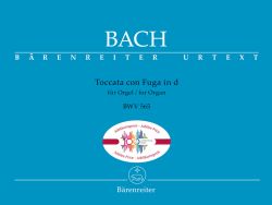 Bach, Johann Sebastian Toccata con Fuga for Organ D minor BWV 565