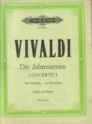 Вивалди - Концерт в ми мажор за цигулка и пиано оп.8 №1 ( пролет ) втора употреба