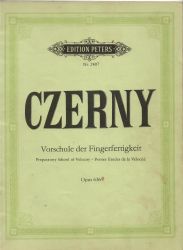 Czerny -  Studies op. 636 second hand