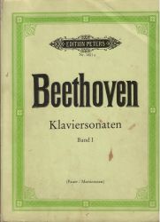 Beethoven Sonatas for piano Band I 