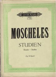 Moscheles - Studies op.70 band I