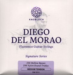 струни за класическа китара Knobloch Diego del Morao DM Nylon Full Set Medium Tension
