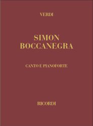 Verdi - Simon Boccanegra vocal score
