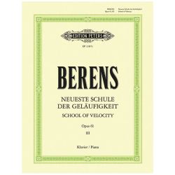 Berens - School of velocity  studies for piano op.61  band III