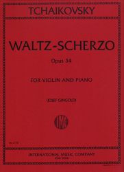 Tchaikovsky - Valse-Scherzo op.34  for violin and piano 