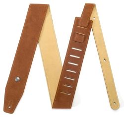 Колан за китара DUNLOP BMF-S02 SUEDE MAHOGANY 