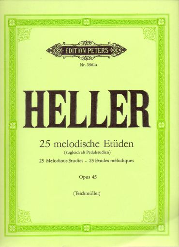 Heller 25 Melodious Etuden op.45