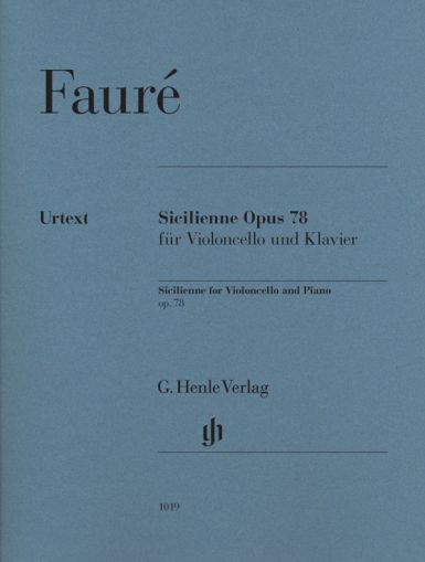 Gabriel Faure - Sicilienne op.78 for cello and piano