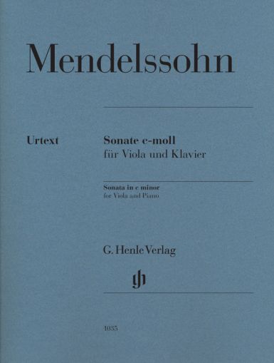 Mendelssohn - Sonata in c moll for viola and piano