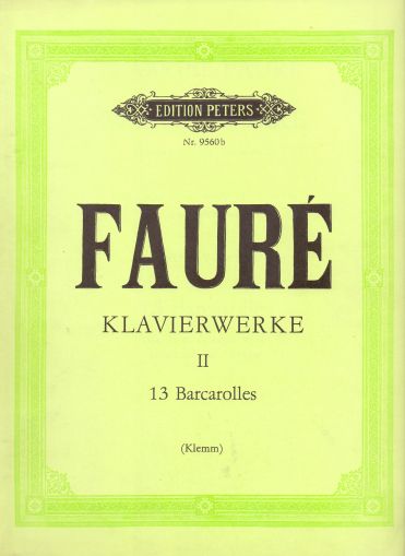 Faure - Lullaby op.16;Seint-Saens - Romance op.51