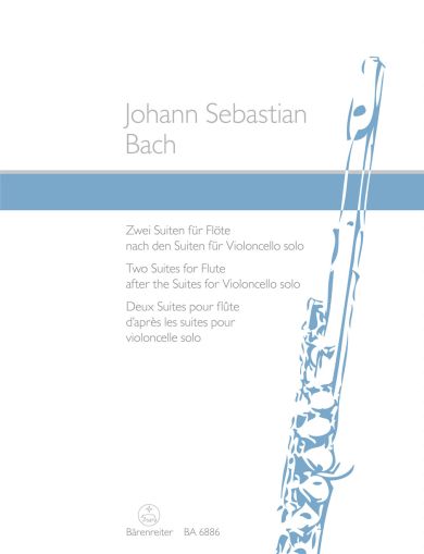 Bach - Two Suites for flute BWV 1007,1009