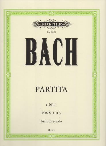 Bach -  Partita BWV 1013 in a moll  for flute solo 