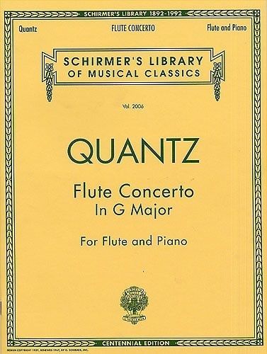 Quantz - Flute concerto in G major