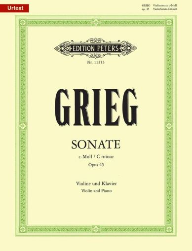 Grieg - Sonata op.45 in C minor for violin and piano
