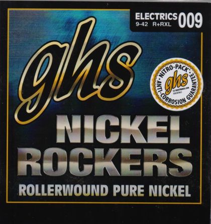 GHS R+RXL strings for electric guitar 009-042