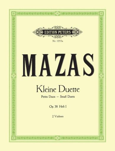 Mazas - Small duets op.38 heft 1 for two violin