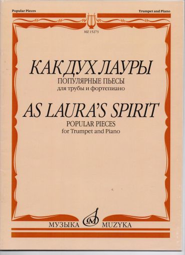 As Laura's spirit Album of Popular pieces for trumpet and piano