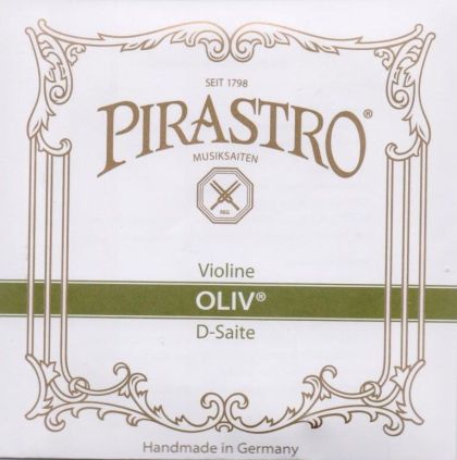 Pirastro Oliv Violin D gold aluminium 14 1/4