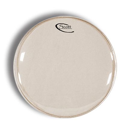 SCOTT 10" drum head - white 