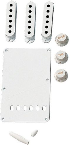 Fender (TM) Accessory Kit Strat white