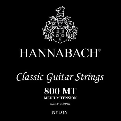 Hannabach 800 MT Silver-Plated medium tension струни за класическа китара
