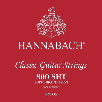 Hannabach 800 SHT Super high tension strings set for classical guitar