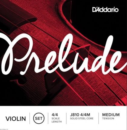 Daddario Prelude J810 violin string set