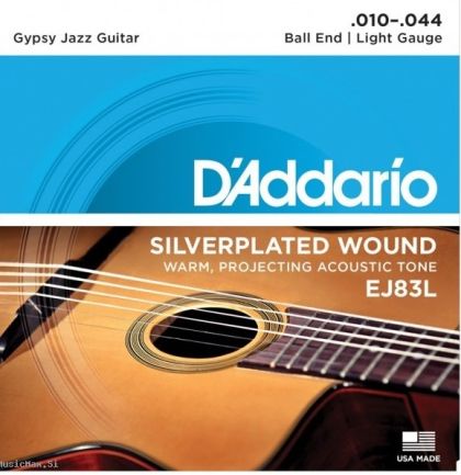 Daddario EJ83L струни за gypsy jazz китара 