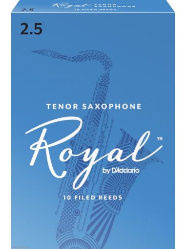 Rico Royal Tenor sax reeds 2 1/2 size - box