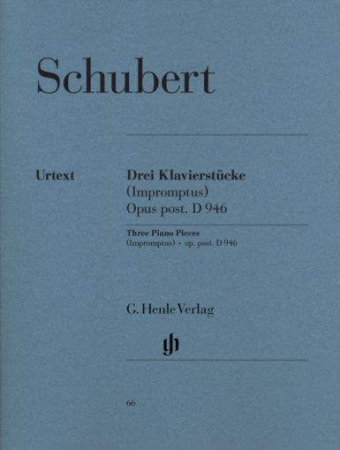 Schubert - Three Piano Pieces ( Impromptus ) D946