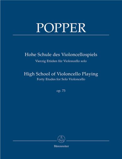 Попер - 40 Етюда за виолончело соло оп. 73