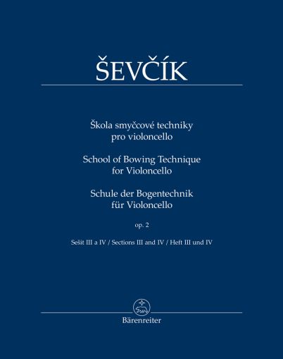 Sevcik - School of Bowing Technique for Violoncello op.2 Sections III and IV