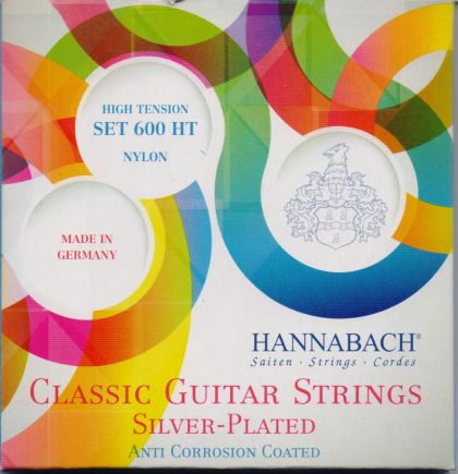 Hannabach 600HT  High tension strings set for classical guitar