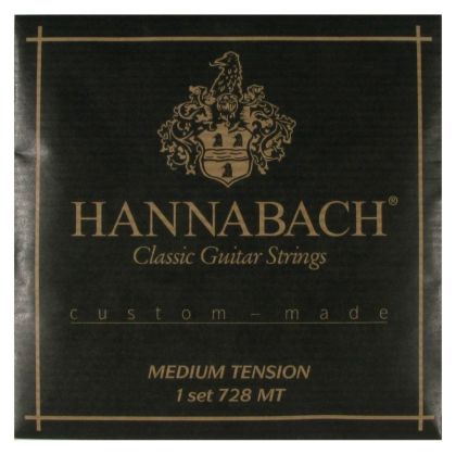 Hannabach 728MT  Custom made  Medium tension струни за класическа китара