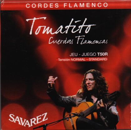 Savarez Tomatito Flamenco strings clear nylon normal tension