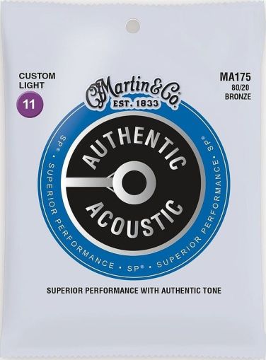 Martin MA 175 струни за акустична китара 80/20 Bronze 011 - 052