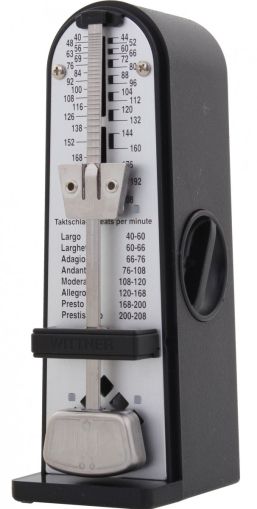 Wittner Metronomes Model Taktell PICCOLINO No. 890161 black