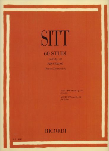Sitt - 60 Studies op.32 for violin