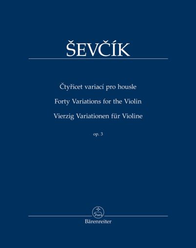 Sevcik - 40 Variations for violin op. 3