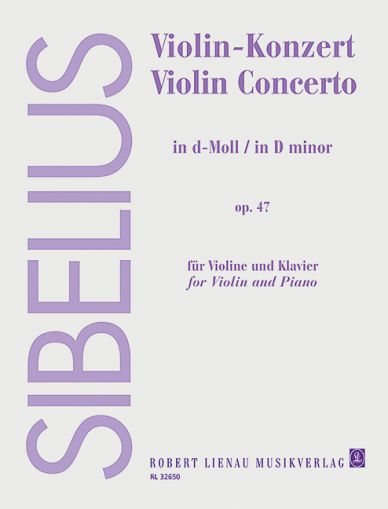 Jean Sibelius - Violin Concerto op. 47 for violin and piano 