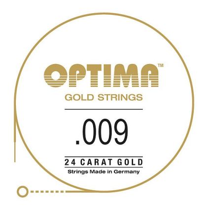 Optima струна за електирческа китара 24K gold 009
