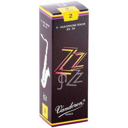Vandoren ZZ reeds for Tenor saxophone size 2 - box