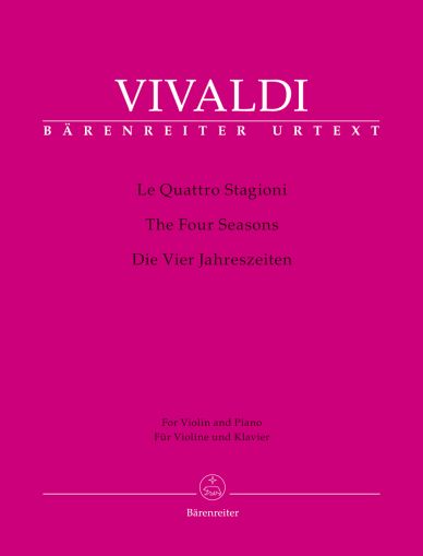 Vivaldi - The Four Seasons for violin and piano
