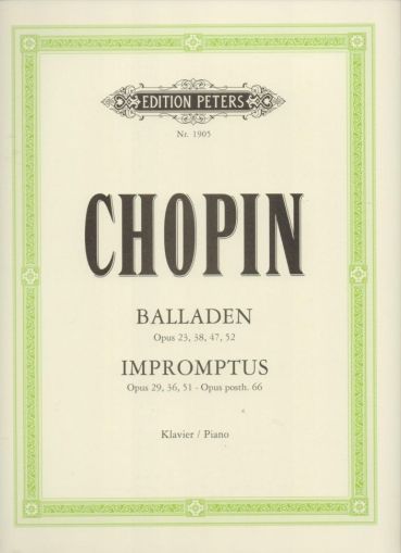Шопен - Балади и Импромптюта за пиано