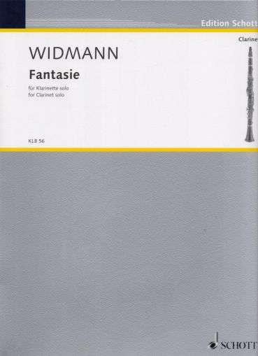 Widmann - Fantasie for solo clarinet in Bb 