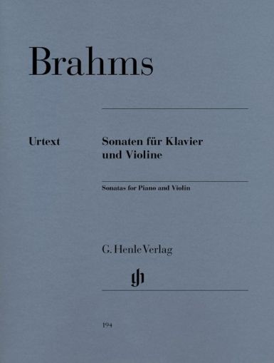 Брамс - Сонати за цигулка и пиано 