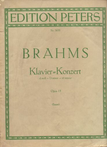 Брамс - Концерт за пиано №1 в ре минор оп.15 
