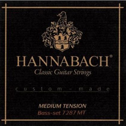 Hannabach 7287MT bass set D , A , E6 for classical guitar