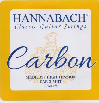 Hannabach CAR3MHT сол G струна за класическа китара